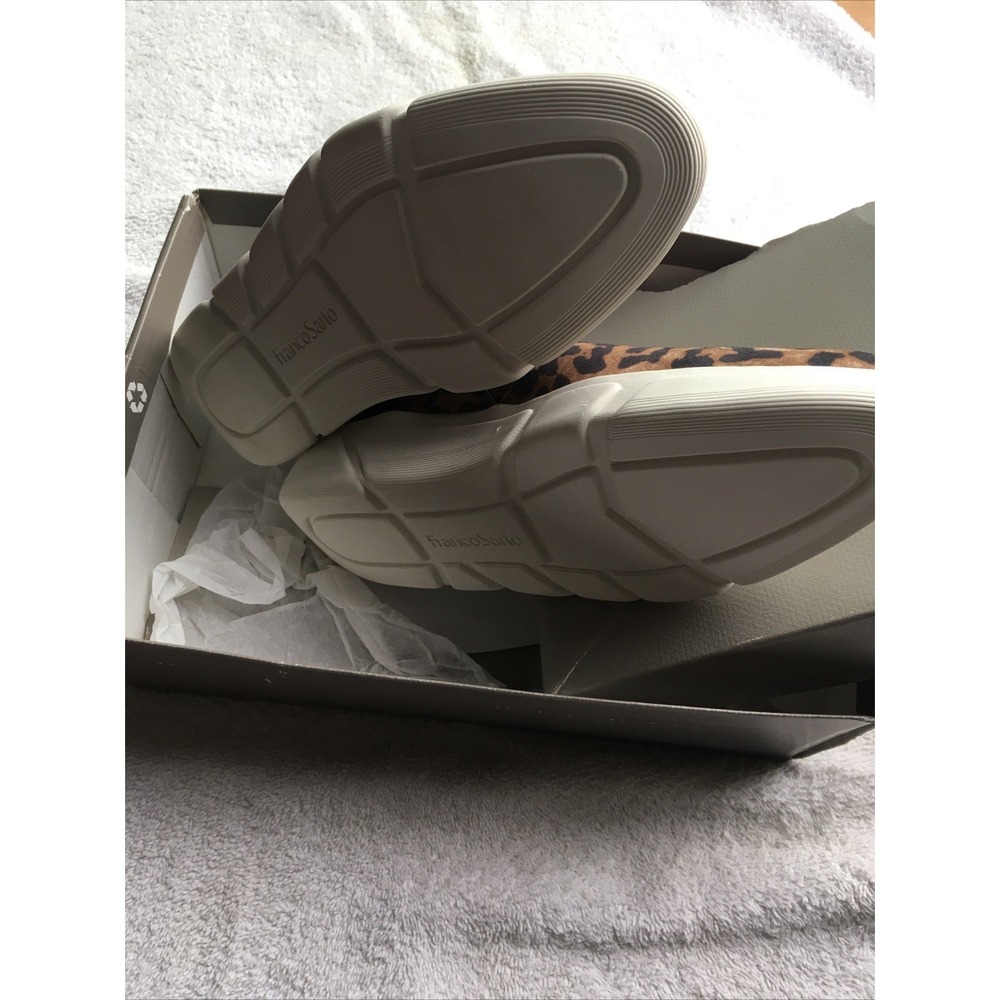 Womens Franco Sarto Beil Slip On Sneaker - Camel Fabric, Size 7 M US - Picture 2 of 5